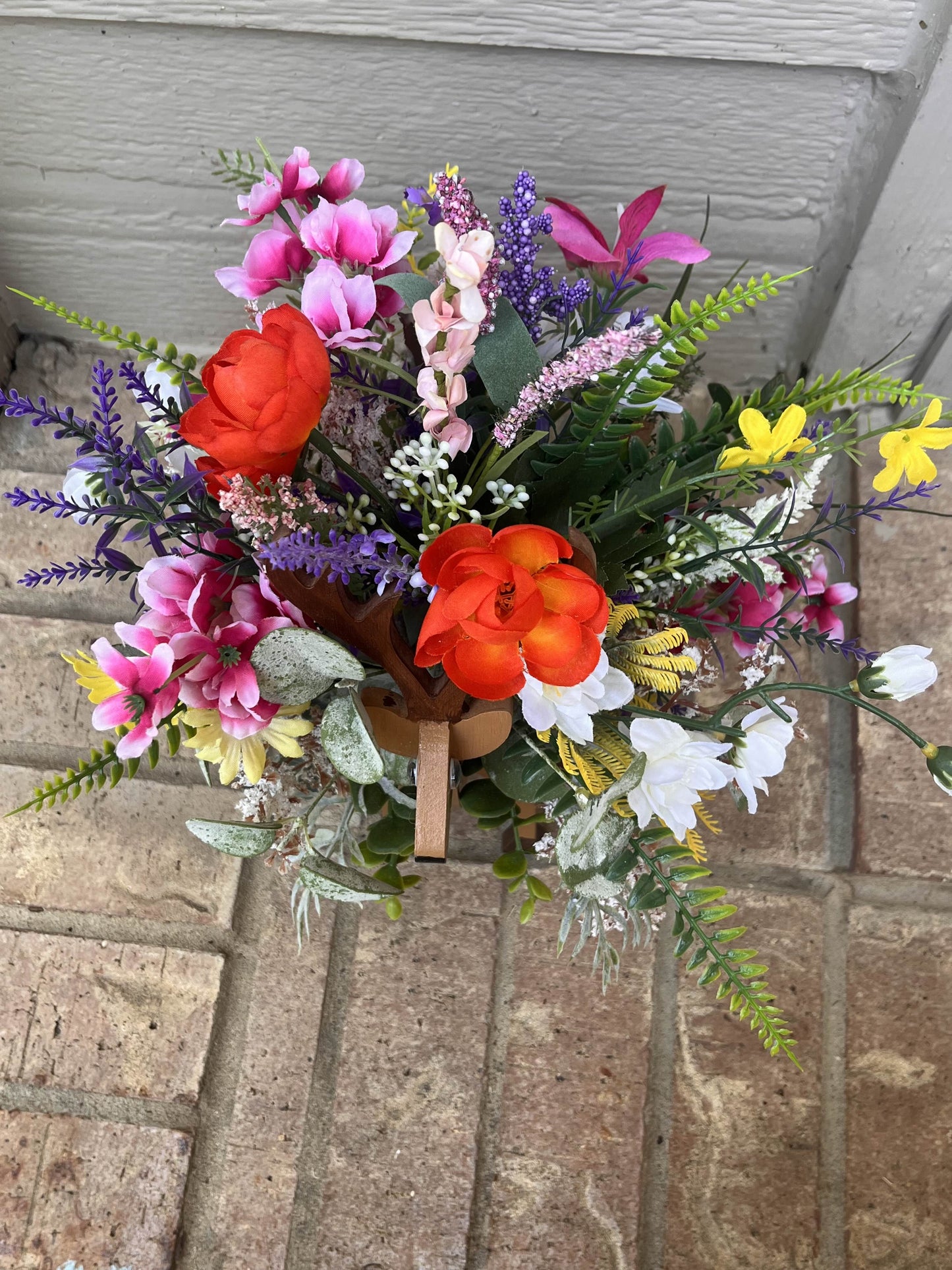 Small Floral Reindeer