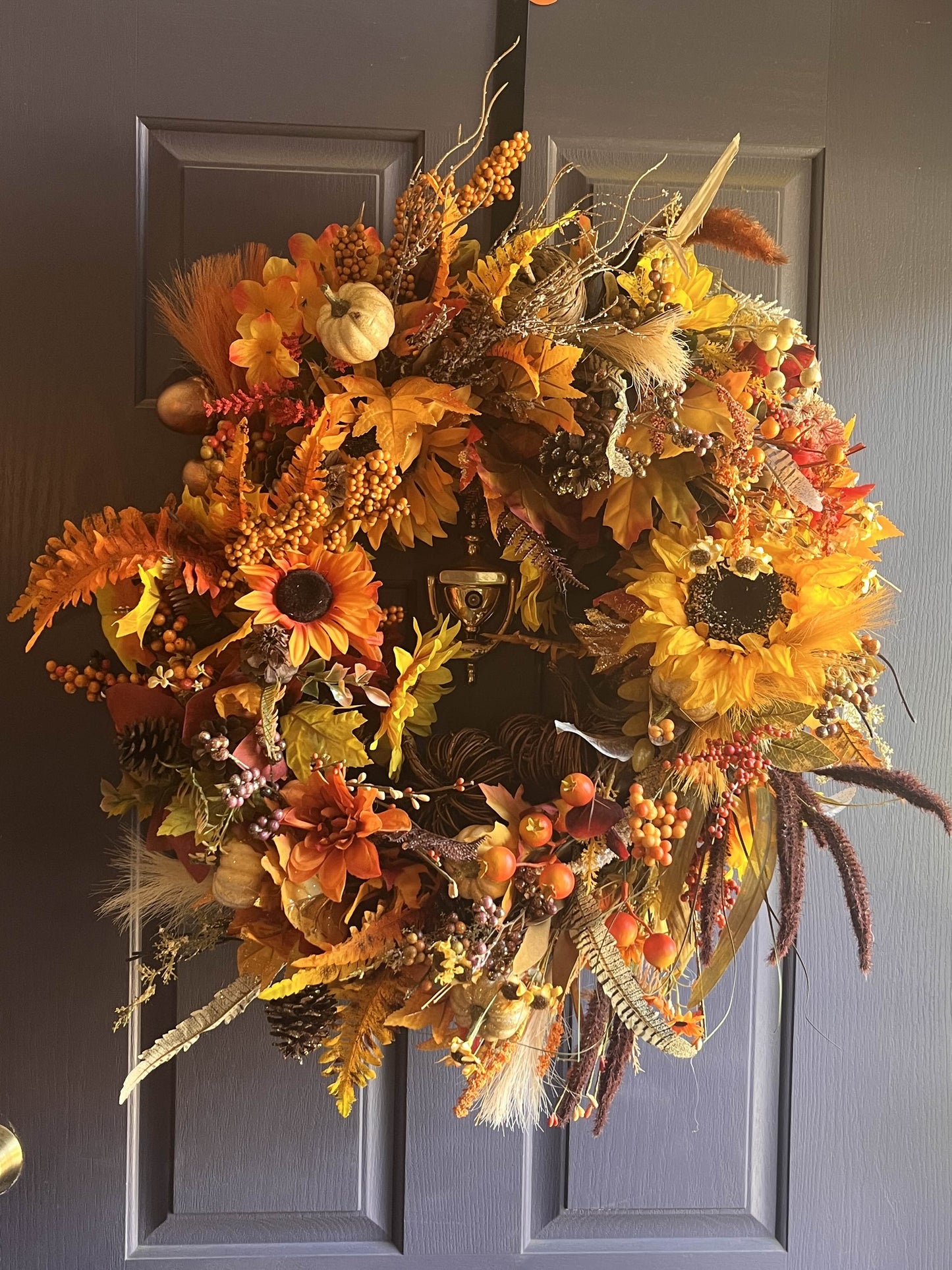 Warm Fall wreath
